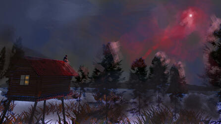 As life flickers| 2D - 3D Paintover
